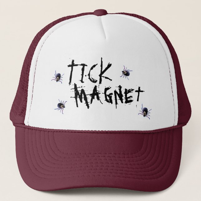 Ticken-Magnet-Hut Truckerkappe (Vorderseite)