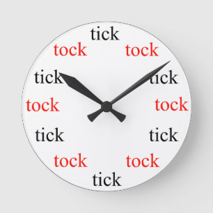 Ticken tock Uhr