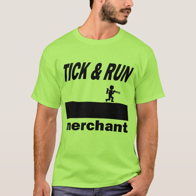 Ticken u. Laufkaufmann T-Shirt (Vorderseite)