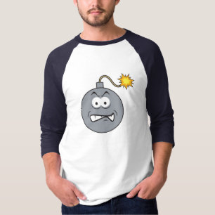 Tickende Bombe Gesicht T-Shirt