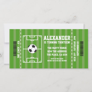 Ticket de nouveauté de football Carte Sport person