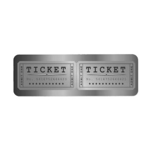 Ticket für die Einrückung Silber Grau anzeigen