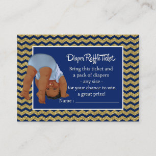 Ticket für Ethnic Boy Diaper besprechen Begleitkarte