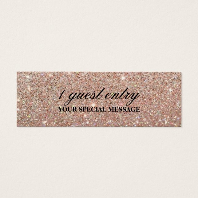 Ticket - Rose Gold Fab (Vorderseite)