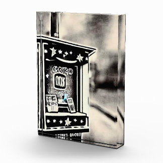 Ticketkabine für das Vintage Kino Fotoblock