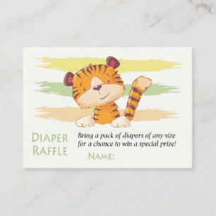Tickets de rousseur de tigre amusant