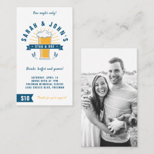 Tickets für Stag und Dose - Bier Stein auf weiß