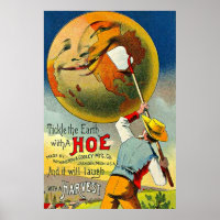 Tickle the Earth - Viktorianische Karte