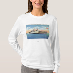 Ticonderoga Dampfer, der Hafen Burlington T-Shirt