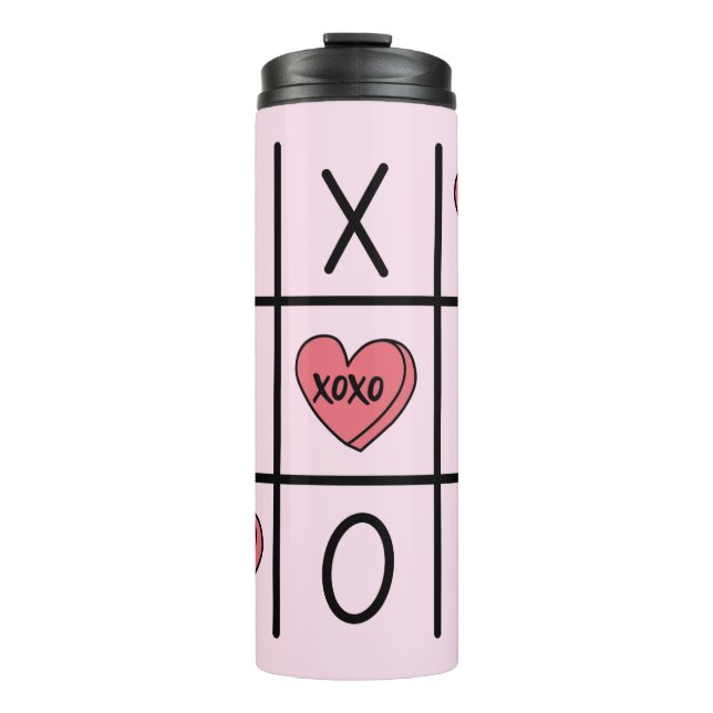 TicTacToe Thermosbecher (Vorderseite)