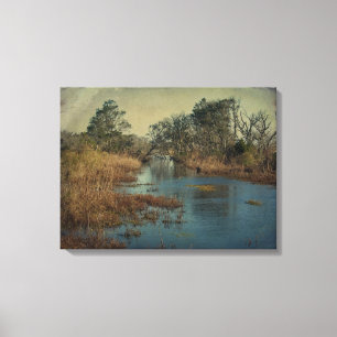 Tidal Creek - Buxton, NC - Außenbanken Leinwanddruck