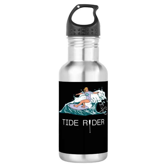 Tide Rider Edelstahlflasche (Vorderseite)