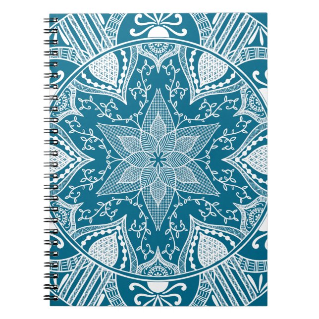 Tidepool Mandala Notizblock (Vorderseite)