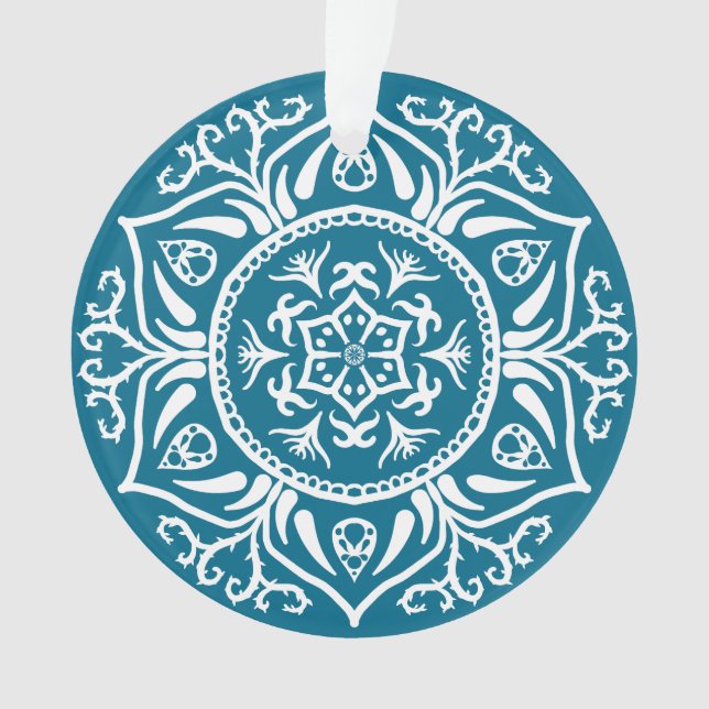 Tidepool Mandala Ornament (Vorderseite)