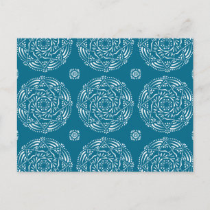 Tidepool Mandala Postkarte