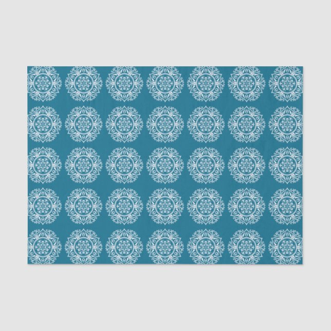 Tidepool Mandala Seidenpapier (Vorderseite)