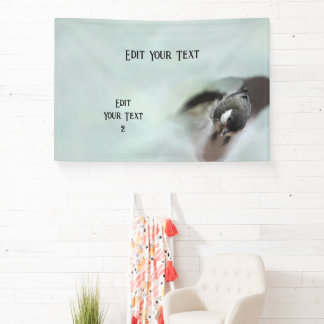 Tidi my Bird the Parus Major Banner