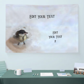 Tidi my Bird the Parus Major Banner