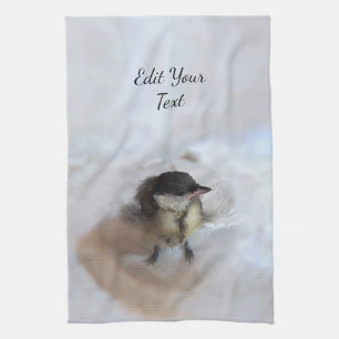 Tidi my Bird the Parus Major Geschirrtuch