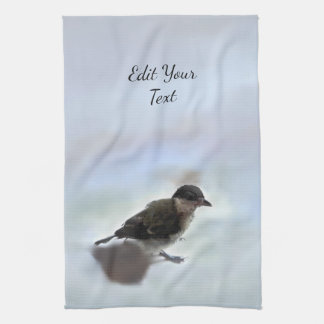 Tidi my Bird the Parus Major Geschirrtuch
