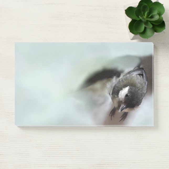 Tidi my Bird the Parus Major Post-it Klebezettel (Büro)