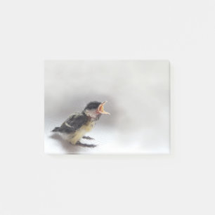 Tidi my Bird the Parus Major Post-it Klebezettel