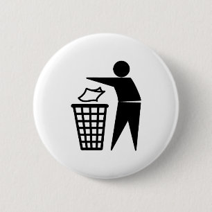 Tidy Man Button