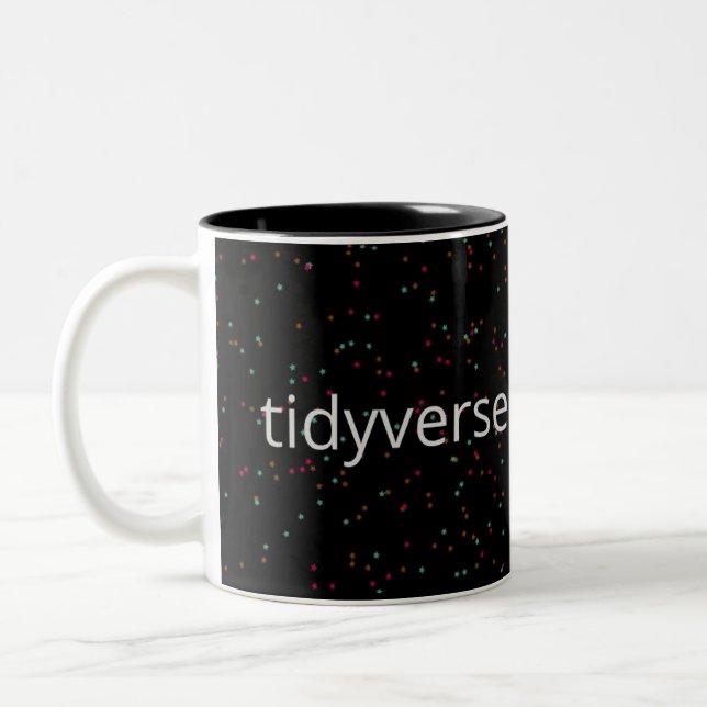 Tidyverse R Benutzer Zweifarbige Tasse (Links)
