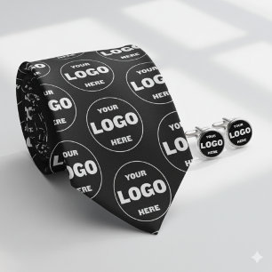 Tie à logo personnalisé - Cravate professionnelle 