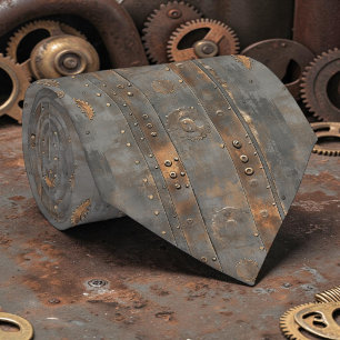 Tie cravate industrielle personnalisée Steampunk