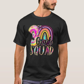 Tie Dye 3. Klasse Squad Mädchen Jungen Lehrer Team T-Shirt