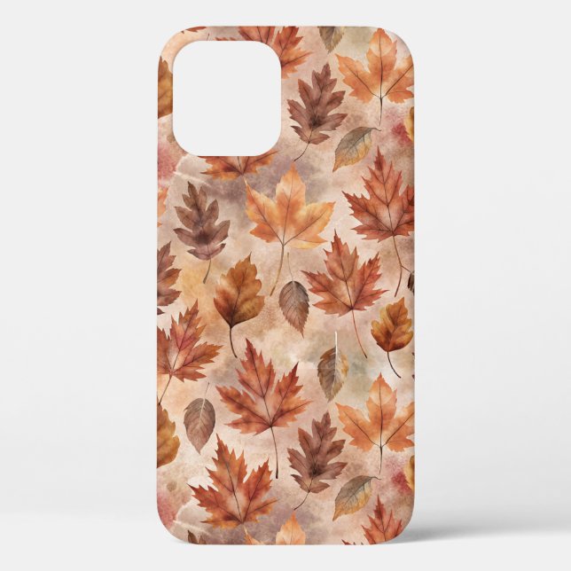 Tie Dye Autumn Leaves Case-Mate iPhone Hülle (Rückseite)