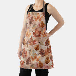 Tie Dye Autumn Leaves Schürze