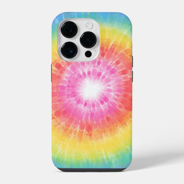 Tie Dye Case-Mate iPhone-Hülle iPhone 14 Pro Hülle (Rückseite)