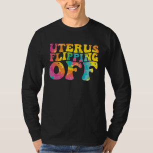 Tie-Dye-Gebärmutter-Stütz-Hysterektomie-Erholungsp T-Shirt