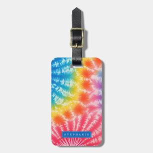 Tie-Dye-Gepäckanhänger Gepäckanhänger