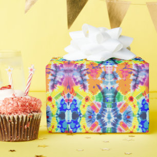 Tie-Dye Geschenkpapier