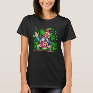 Tie-Dye-Gnom-Shamrock-C-St.-Patricks-Day-Hippie T-Shirt