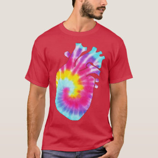 Tie Dye Herz T-Shirt