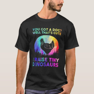 Tie Dye Hühnchen Männer Frauen Kinder Geflügel Hüh T-Shirt