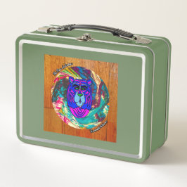 Tie Dye Lullabies Stash Box Metall Brotdose