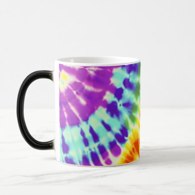 Tie Dye Magique Café Mug (Gauche)