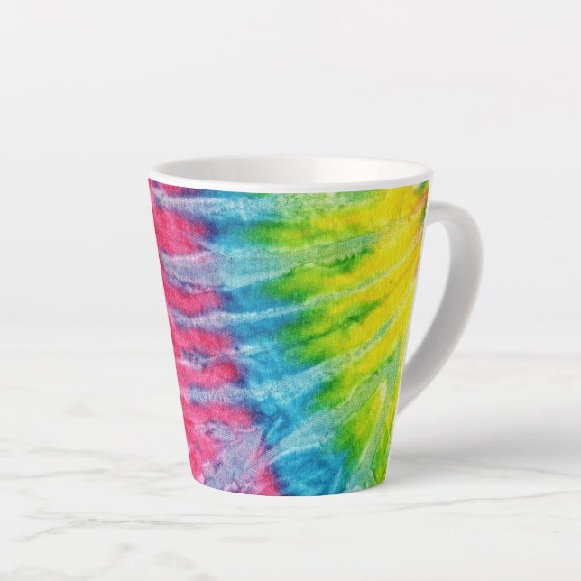 Tie Dye Milchtasse (Rechte Ecke)
