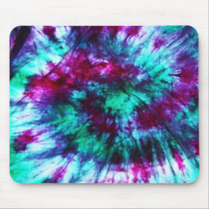Tie Dye multicolor Mousepad