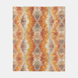Tie Dye Organic Art Fleecedecke