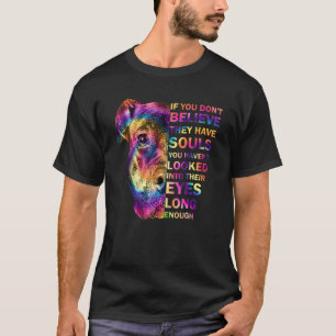 Tie Dye Pitbull  Wenn du nicht glaubst, dass sie s T-Shirt
