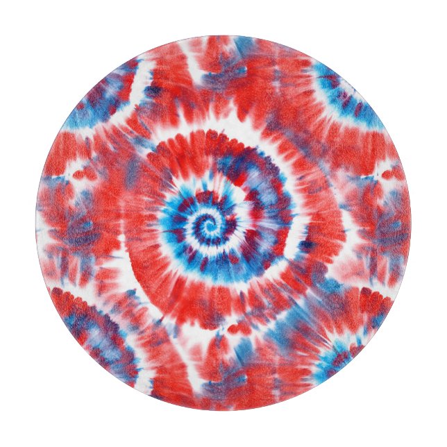 Tie-Dye Schneidebrett (Vorderseite)