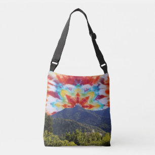 Tie Dye Sky Mt Tamalpais Umhängetasche Tragetaschen Mit Langen Trägern