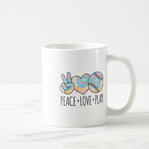 Tie Dye Softll Für Teenager Mädchen Frieden Liebe Kaffeetasse