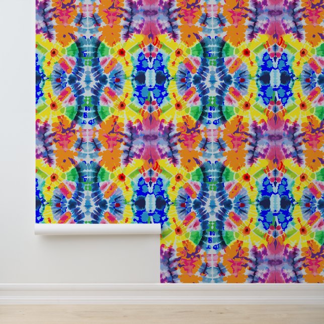 Tie-Dye Tapete (Anwendung)